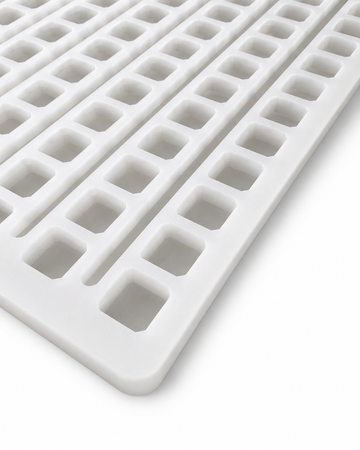 2.3mL Universal Depositor Cube Gummy Mold - 136 Cavities