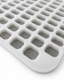 Angled view of 4mL brick gummy mold with 185 CBD imprint cavities