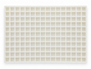 6mL square gummy mold with 165 cavities wide top view