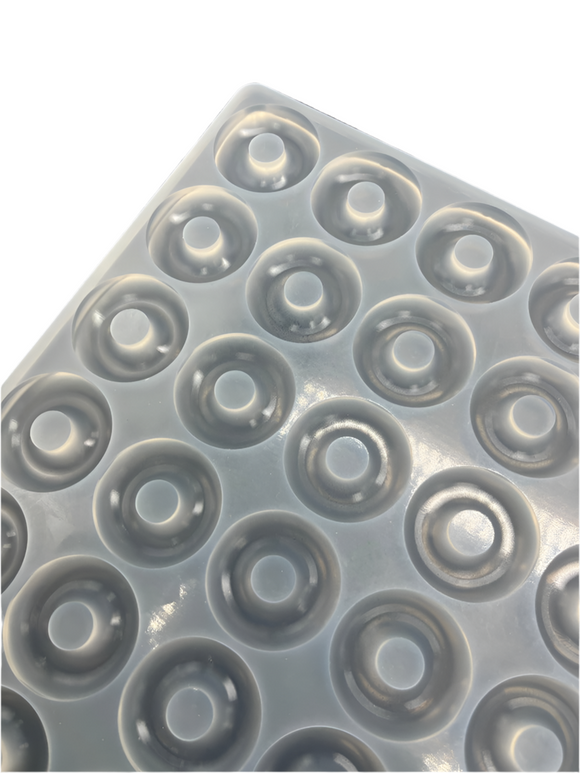 3ML Peach Prsten Silikonová gumová forma - 108 dutin