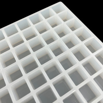 2,5 ml čtvercové gumové plísně - 216 dutin