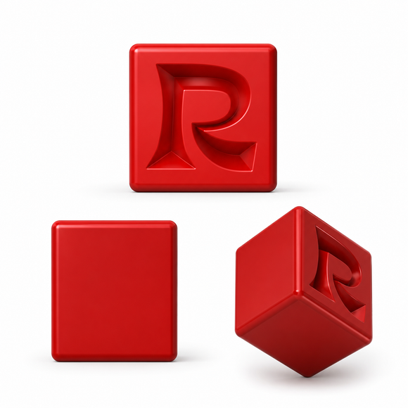 Zakázkové silikonové formy na želé bonbony - 3D návrh, logo kostky