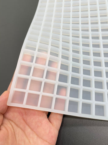 1,5 ML čtvercová silikonová gumová forma - 432 dutin