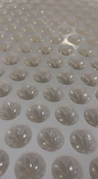 3,1 ml THC listová silikónová forma na burinu